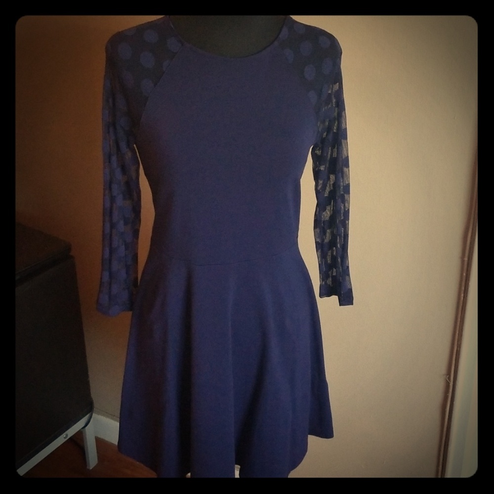 Express Pokadot dress